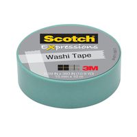 Scotch Expressions Washi Tape.59-Inches x 393-Inches, Pastel Blue
