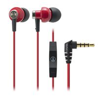 Audio Technica ATH-CK400i RD RED | Inner Headphone for iPod / iPhone / iPad / (Japan Import)