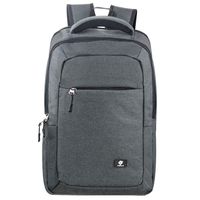 Slim Laptop Backpack for Women, Men, Teens, Boys, Girls by Fenrici, Deep Side Pockets, Fits 17 Inch Notebook, Durable, Suitable for College, School, Business, Travel, Supporting a Great Cause (Black)