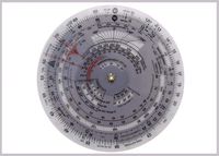 E6B Aviation Round Shape Circular Flight Computer E6B Flight Computer Calculator E6B Ruler