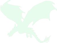 Flying Dragon Vinyl Decal - 8 Inches - For Cars, Trucks, Windows, Laptops, Tablets - High Quality, Outdoor-Grade 6mil Thick Vinyl - Glow in the Dark