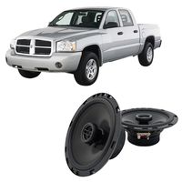 Compatible with Dodge Dakota 2005-2007 Front Door Factory Replacement Harmony HA-R65 Speakers New
