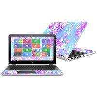 Mightyskins Skin Compatible with Hp Pavilion X360 15.6" (2016) - in Bloom | Protective, Durable, and Unique Vinyl Decal Wrap Cover | Easy to Apply, Remove, and Change Styles | Made in The USA