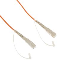 Fluke Networks NFK1-1SMPLX-SC Simplex Multimode Test Reference Cord for SC Adapter, 62.5 µm, 1 m Cable Length, SC/SC