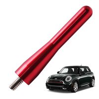 JAPower Replacement Antenna Compatible with MINI Cooper 2001-2018 | 3.2 inches-Red