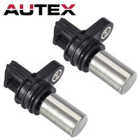 AUTEX Pair Camshaft Crankshaft Position Sensor Set PC464 23731-6N21A compatible with Nissan Altima & Sentra 2002-2006/Replacement for Nissan Frontier 2005-2017/Suzuki Equator 2009 2010 2011 2012
