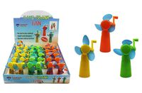 Diamond Visions 01-1584 Hand Crank Fan MultiPack Set in Assorted Colors (2 Fans)