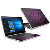 Mightyskins Skin Compatible with Hp Pavilion X360 15.6" (2018) - Purple Style | Protective, Durable, and Unique Vinyl Decal Wrap Cover | Easy to Apply, Remove, and Change Styles | Made in The USA