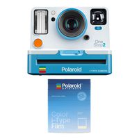 Polaroid Originals OneStep 2 Viewfinder i-Type Instant Camera (Summer Blue) w/ 4927 i-Type Summer Blues Film
