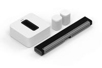 Sonos 5.1 Surround Set - Home Theater Surround Sound System with Playbar, Sub, One SL and One - White