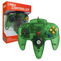 Old Skool Classic Wired Controller Joystick for Nintendo 64 N64 Game System - Jungle Green