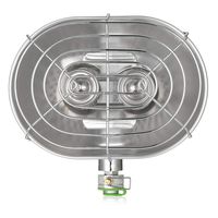 ANJUYA H22 Portable Gas Heater Camping Warmer Infrared Ray Double Heating Outdoor Portable Small Indoor Outdoor Tankless Water Heater Propane