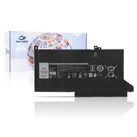 ANTIEE 11.4V 42Wh 3-Cell DJ1J0 Laptop Battery for DELL Latitude 7280 7480 7380 7290 7390 7490 E7280 E7380 E7480 E7290 E7390 E7490 Series Notebook 451-BBZL PGFX4 ONFOH DJ1JO 3500mAh