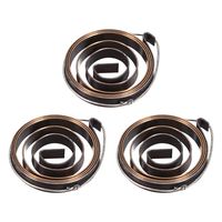 uxcell Drill Press Return Spring, Quill Spring Feed Return Coil Spring Assembly, 2.2Ft Long, 34 x 6 x 0.7mm 3PCS