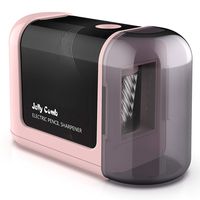 Electric Pencil Sharpener kids, Jelly Comb Battery Operated Automatic Pencil Sharpener for No.2 and Colored Pencils, Safety Design for Kids, Teachers, Classroom, Artist