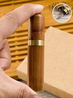 25 Big Eye Hand Sewing Needles 1.37 Inch Length Large Eye Stitching Needles in Sandalwood Tube Large-Eye Hand Sewing Needles Self-Threading Hand Sewing Needles