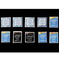 10pcs Original Intel Core i7 Inside 8th Gen Sticker