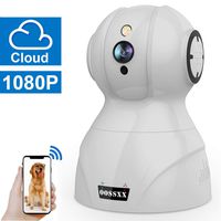 Wireless 1080P Security Surveillance Camera,HD Home Indoor IP Camera with Two-Way Audio/PTZ for Baby/Elder/Pet Monitor