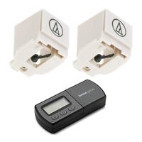 Audio-Technica Replacement Stylus for AT3600L Cartridge (2) with Knox Gear Digital Turntable Stylus Scale