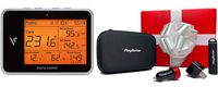 Swing Caddie SC300 Portable Launch Monitor by Voice Caddie Gift Box Bundle | +PlayBeter Portable Charger, Car/Wall Adapters & Protective Case | Doppler Radar Technology | Launch Angle & Apex Data