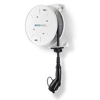 EVoCharge EVOREEL Cable Management - Hardwire Configuration (30 Amp, Electric Vehicle Charge Cable Management) (22 ft. EV Charge Cable, 20 ft. Interconnect Length)