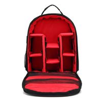 GBSELL HUWANG Camera Backpack Bag Waterproof Case For Canon For Nikon For Sony (red)