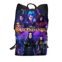 RyanCSchmitt Descendants 3 Girls Backpack Bookbags Daypack For Travel/School/College/Cycling