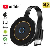 Wireless Display Adapter,4K@30Hz WiFi Display Dongle Wireless HDMI Adapter Compatible iOS Android Windows - Support Miracast Airplay DLNA TV Stick for Laptop Phone to TV Monitor Projector