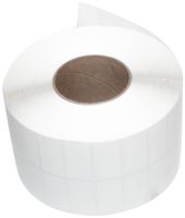 Compulabel Thermal Transfer Shipping Labels, 2 inch x 1 inch, White, Permanent Adhesive, 11000 Per Roll, 4 Rolls