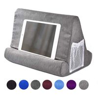 Futureshine Tablet Pillow Tablet Stand Pillow Book Pillow Stand Small Multi Angle Soft Pillow Holder Triangle Tablet Stand Book Couch Pillow Stand