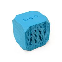 MQbix MQBK3010BLU MUSICUBE Wireless Portable Bluetooth Speaker with Built-in Mic and Rechargeable Battery for All Bluetooth Enabled Devices (Blue)