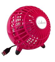 Chillout Portable USB Fan - 4 1/2" Personal Fan Pink