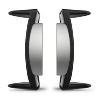 Gear S2 Watch Lugs/Connectors/Clasps, MoKo Stainless Steel Replaceable Connection Adapter Connect 20mm Watch Band for Samsung Gear S2 SM-R720 & SM-R730, Black