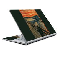 MightySkins Skin Compatible with Microsoft Surface Book 2 13" (2017) - The Scream | Protective, Durable, and Unique Vinyl Decal wrap Cover | Easy to Apply, Remove, and Change Styles | Made in The USA
