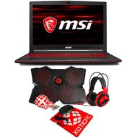 MSI GL63 9SEK-473 Essential (i7-9750H, 32GB RAM, 2TB NVMe SSD, NVIDIA RTX 2060 6GB, 15.6" Full HD 120Hz 3ms, Windows 10 Pro) Gaming Laptop