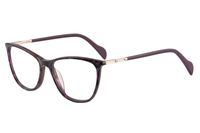 SHINU Womens Cateye Frame Blue Light Blocking Computer Myopia Glasses Anti-blue Nearsighted Eyewear-RD153(purple demi, anti-blue lens -1.50power)