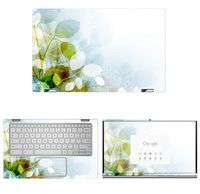 Decalrus - Protective Decal Floral Skin Sticker for Asus ChromeBook Flip C434 / C434TA (14" Screen) case Cover wrap ASchrmbk14_C434ta-95