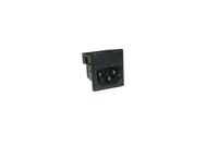 Interpower 83110180 Two Function Double Fused Module, C14 Inlet, Double Fused, 1.5mm Panel Thickness, 10A Current Rating, 250VAC Voltage Rating