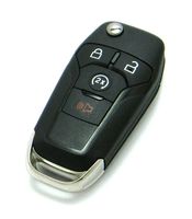 OEM Ford 4-Button Flip Key Fob Remote with Remote Start (FCC ID: N5F-A08TDA, P/N: 164-R8134)