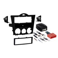 Metra 99-7510 Single DIN Installation Package for 2004-2008 Mazda RX-8 Vehicles (Black)