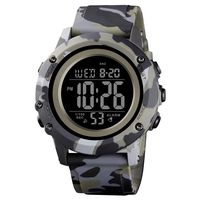 Men's Digital Sports Watch Large Face Waterproof Wrist Watches for Men with Stopwatch Alarm LED Back Light
