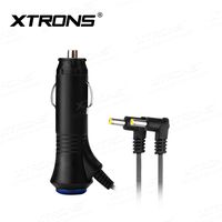 XTRONS Car Cigarette Lighter Dual Socket Power Cable for Car Portable Headrest DVD Player