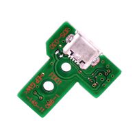 Deal4GO New JDS-030 12-pin Micro USB Charging Port Board Socket PCB for Sony Dualshock PS4 Controller