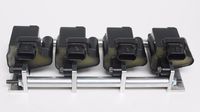 LS Truck Remote Mount Coil Relocation Brackets Square Coils D581