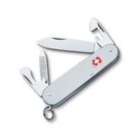 Victorinox Swiss Army Cadet Pocket Knife, Silver Alox