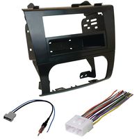 Nissan Altima 2007-12 Double Din Kit with Wiring Harness and Antenna Adapter (Color Matched)