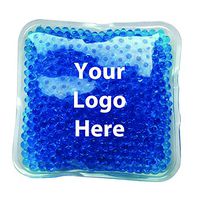 Gel Bead Hot/Cold Pack - 250 Quantity - $1.30 Each - Promotional Product/Bulk/Branded with Your Logo/Customized Size: 4” W x 4” H.