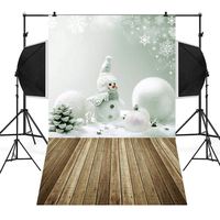 Dacawin Christmas Photography Backdrops, Photo Backgrounds Wrinkle Free Seamless Cotton Cloth(3x5FT) (D)