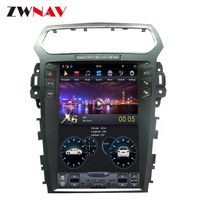 ZWNAV 12.1 inch Android 8.1 Car Stereo for Ford Explorer 2011-2019 Auto AC, Touch Screen, 6 Core 4G RAM Car GPS Navigation Android Head Unit, Carplay, Radio, Bluetooth, WiFi, HDMI (64G ROM)