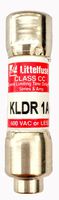 Littelfuse KLDR001.TXP Class CC Fuse, 600V, Time Delay, 1 Amp RoHS (Pack of 10)